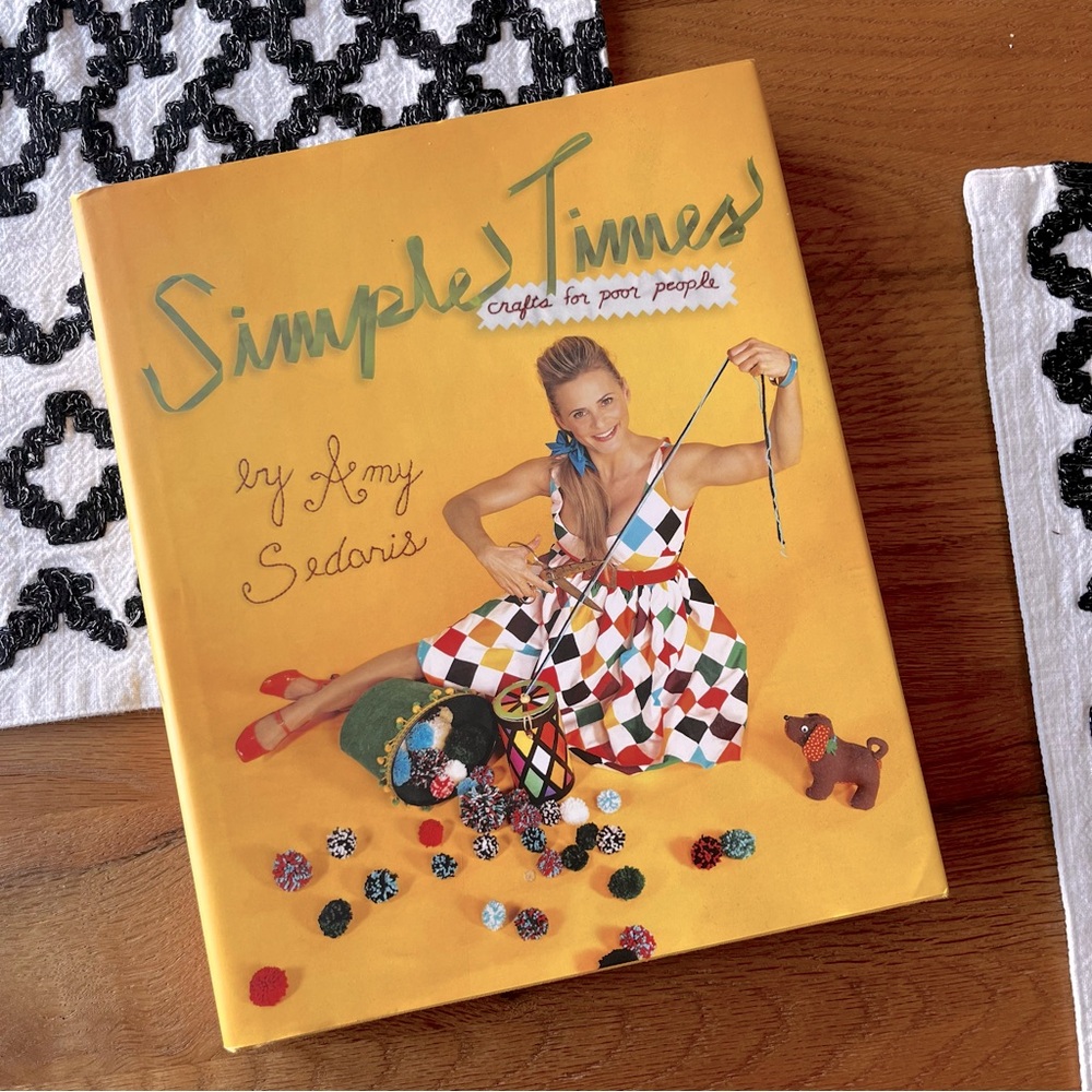 Simple Times Crafts for Poor People Book by Amy Sedaris Cheeky Comedy Crafty